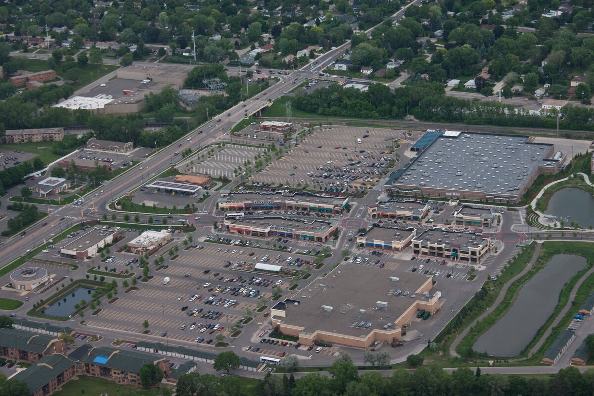 Apache Plaza in Saint Anthony, MN: The Mall That Swallowed a Pig Farm and Came Back as Silver Lake Village