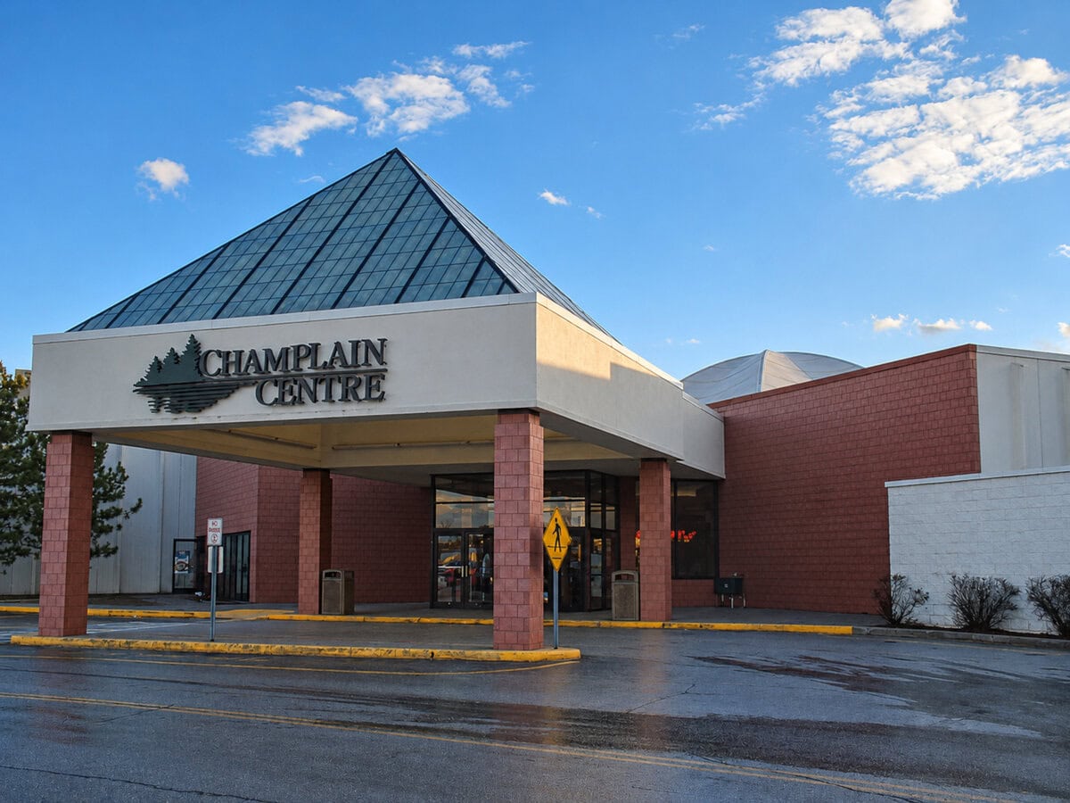 Champlain Centre entry, Plattsburgh, NY