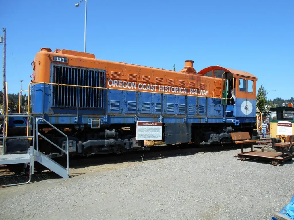 Oregon Coast Historical Railway museum