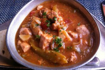 Albuquerque Food Green Chile Stew