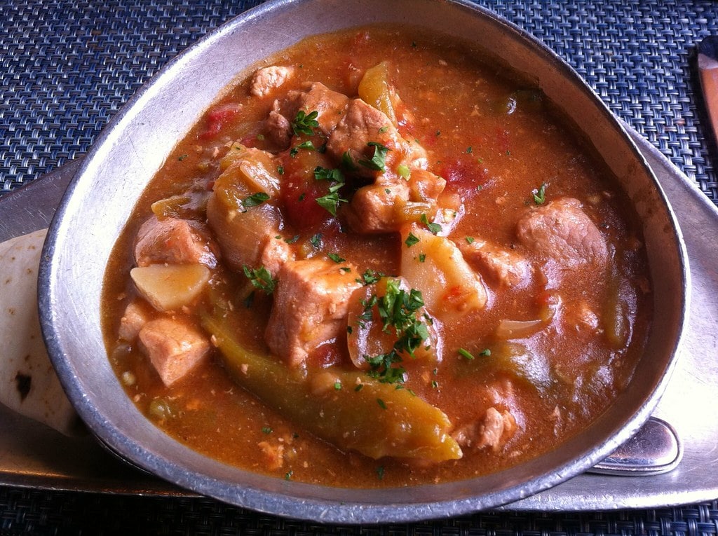 Albuquerque Food Green Chile Stew