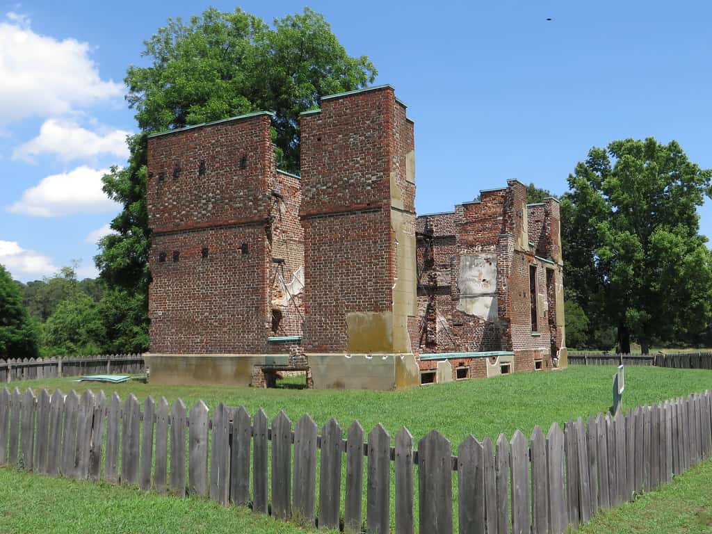 Ambler House, New Towne, Colonial National Historical Park, Jamestown, Virginia