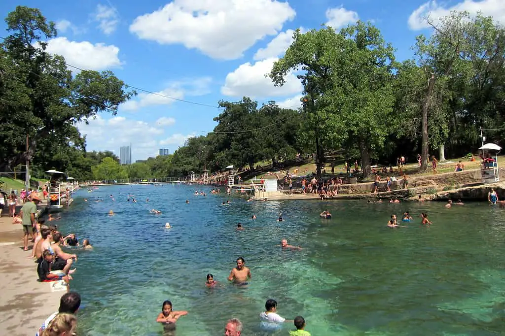 Austin - Zilker Metropolitan Park: Barton Springs Pool