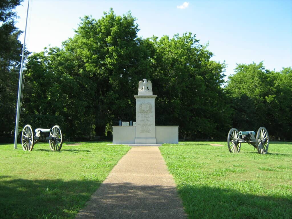 Brice's Cross Roads Battlefield Monument