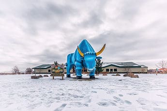 Babe the Blue Ox at Paul Bunyan Land, Brainerd MN