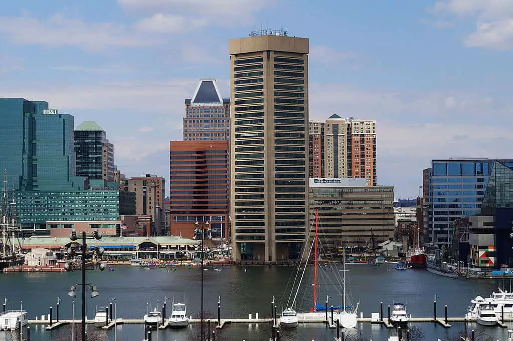places to visit in Baltimore harbor city, Maryland