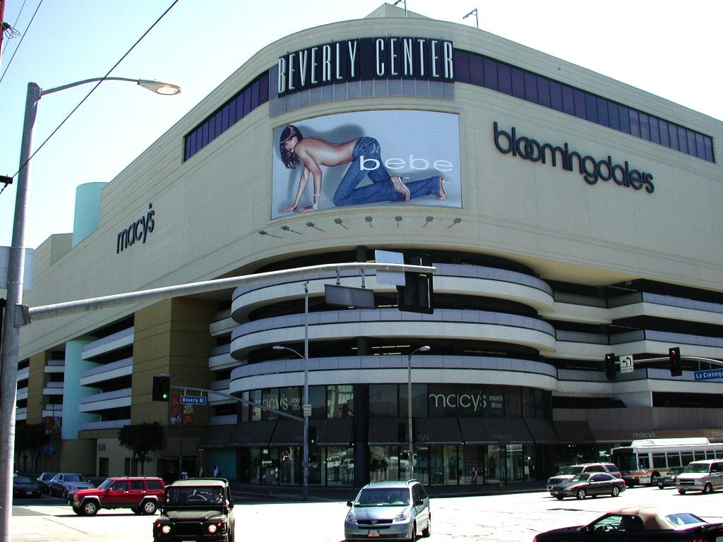 Beverly Center Mall in Los Angeles