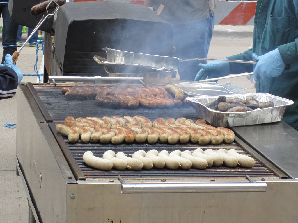 Bratwurst - Best food in Wisconsin