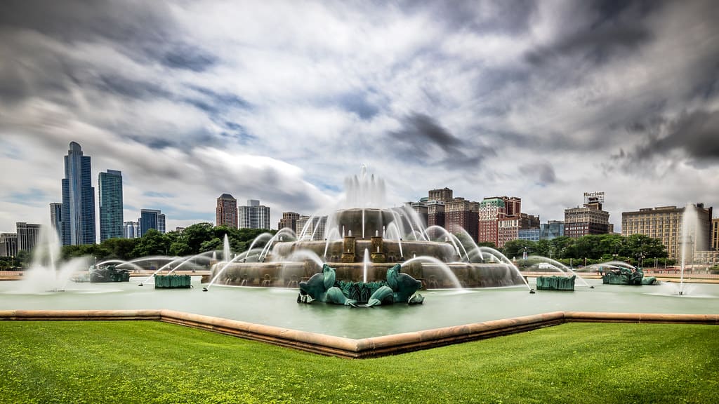 Buckingham fountain - Chicago, United States - Travel photography