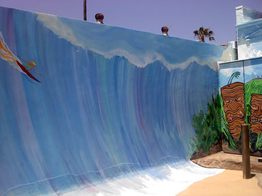 Places to visit in Oceanside - California Surf Museum Mural