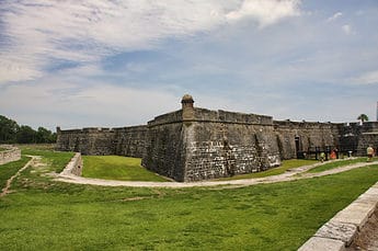 Castillo de San Marcos National Monument, Saint Augustine, Florida.