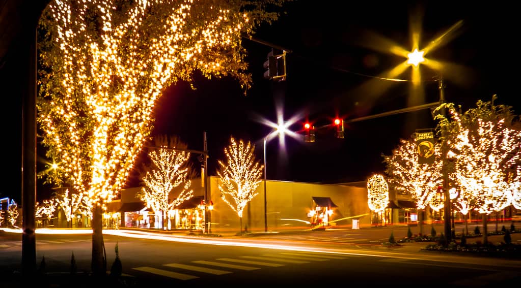 Places to visit in Fairhope Christmas in Downtown Fairhope, Alabama