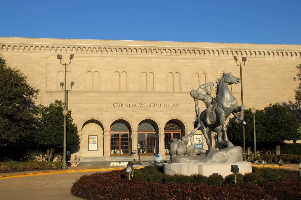 Best places to visit in Norfolk Chrysler Museum of Art