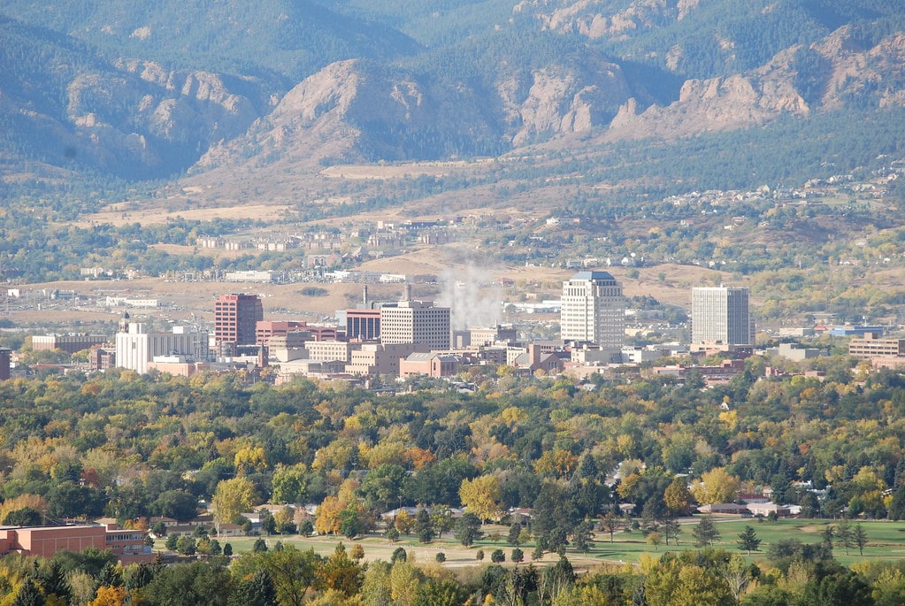 Colorado Springs downtown