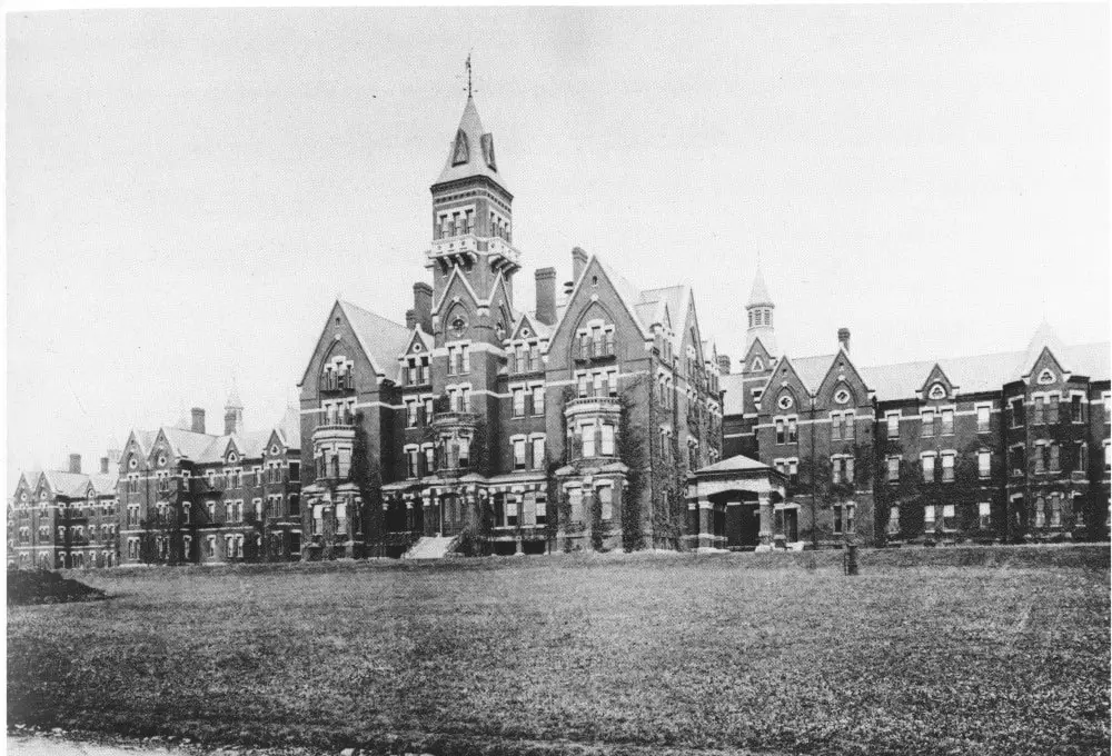 Danvers State Hospital, Kirkbride Complex, circa 1893