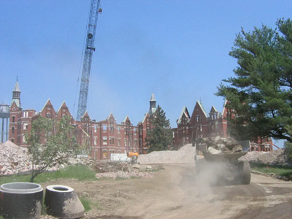 Danvers State Hospital demolition