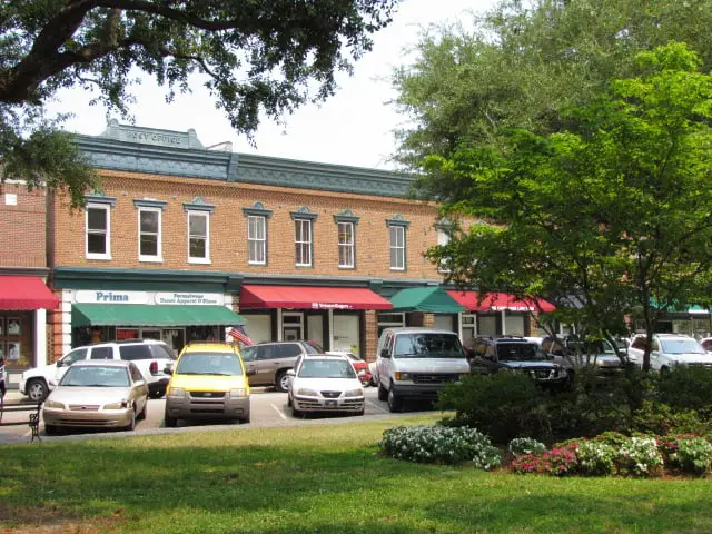 Places to go in Summerville Downtown