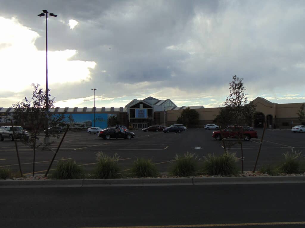 East entrance of Shops at South Town, Sandy, Utah