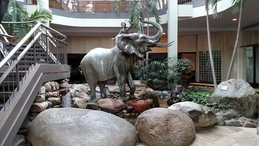 Elephant Statue in the Burlington Center Mall