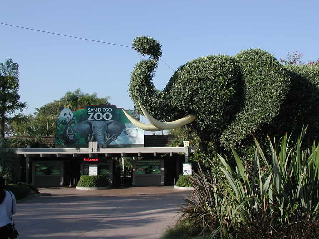 Entrance to the San Diego Zoo