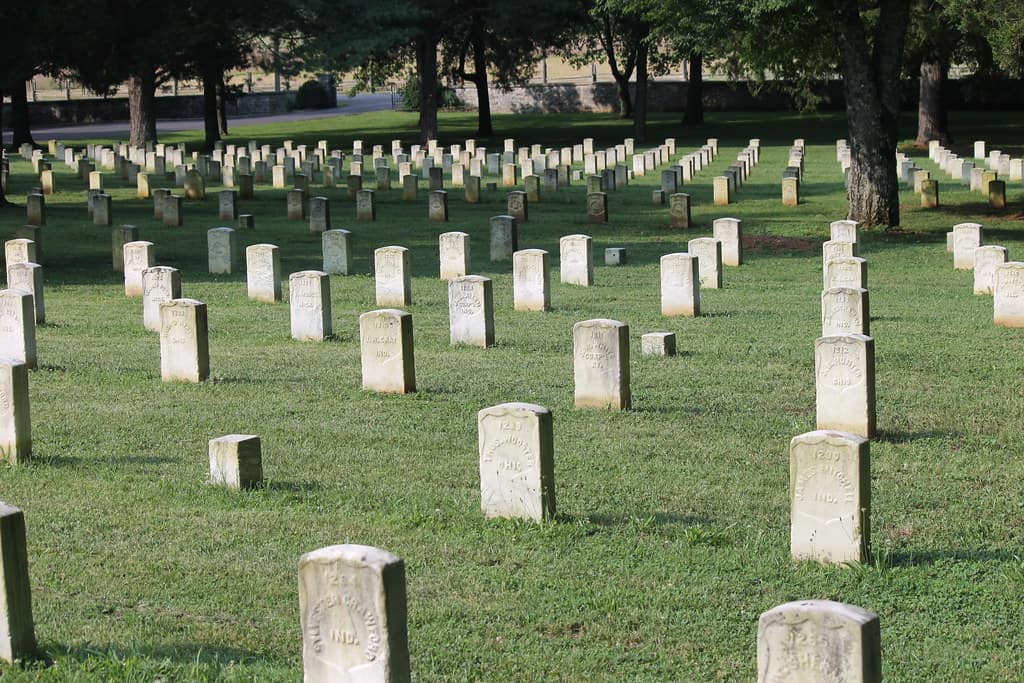 Stones River National Cemetery - Stones River National Battlefield (Murfreesboro, Tennessee)