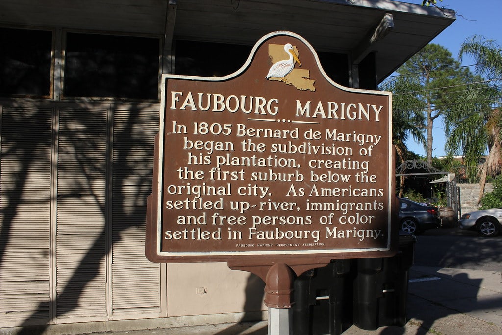 Faubourg Marigny New Orleans