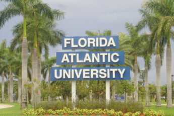 Florida Atlantic University SignFlorida Atlantic University Sign
