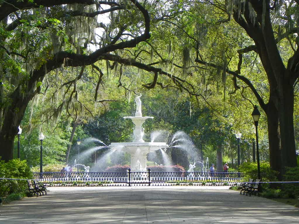 Best places to visit in Savannah Forsyth Park