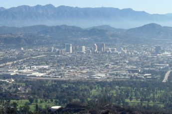 Glendale and the San Gabriel Mountains