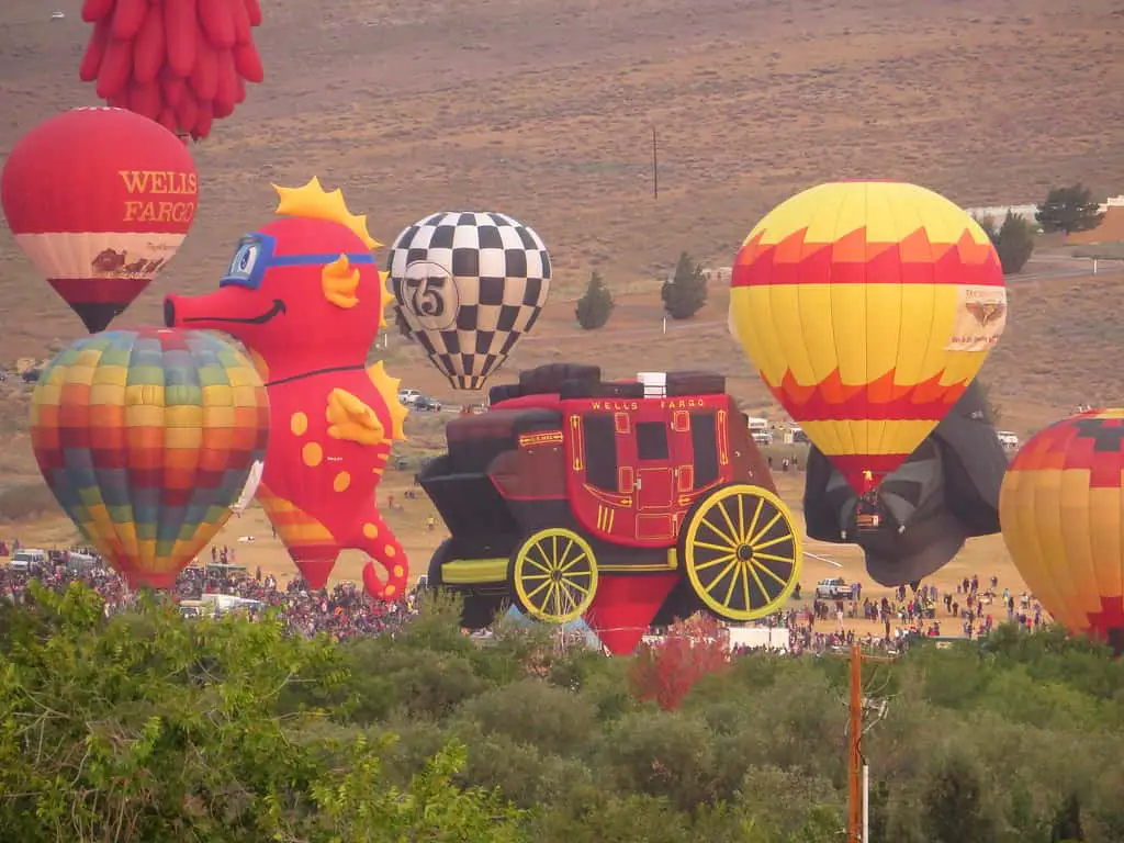 Best places to visit in Reno - Great Reno Balloon Race, Reno, Nevada