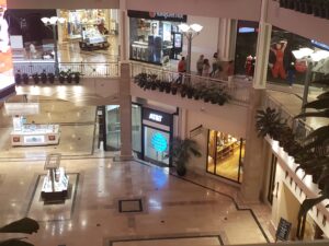 Hallway in Bridgewater Commons Mall