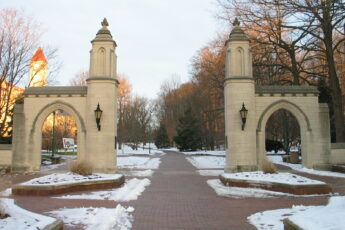 Indiana University Bloomington Sample Gates