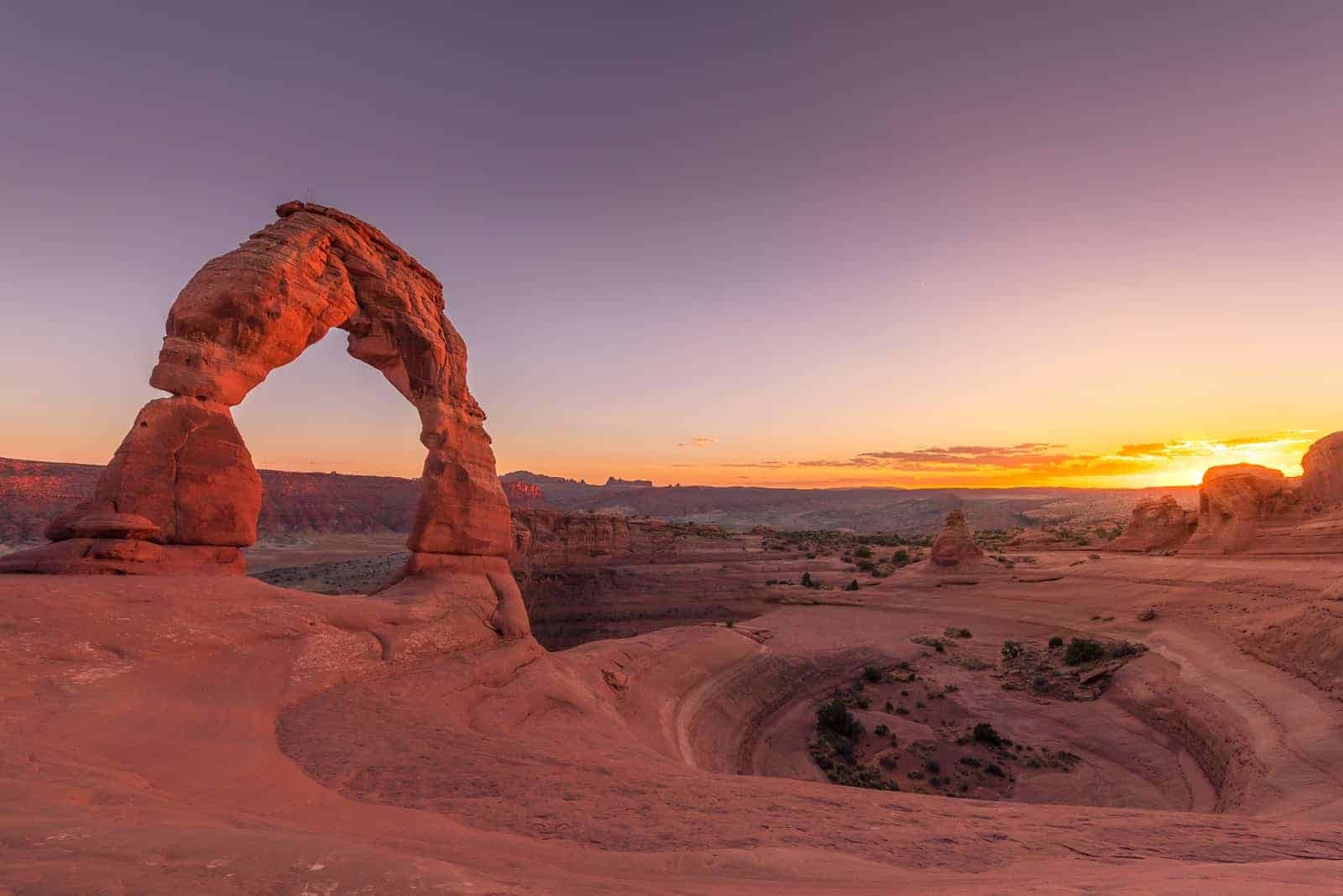 Principais lugares para visitar em Utah