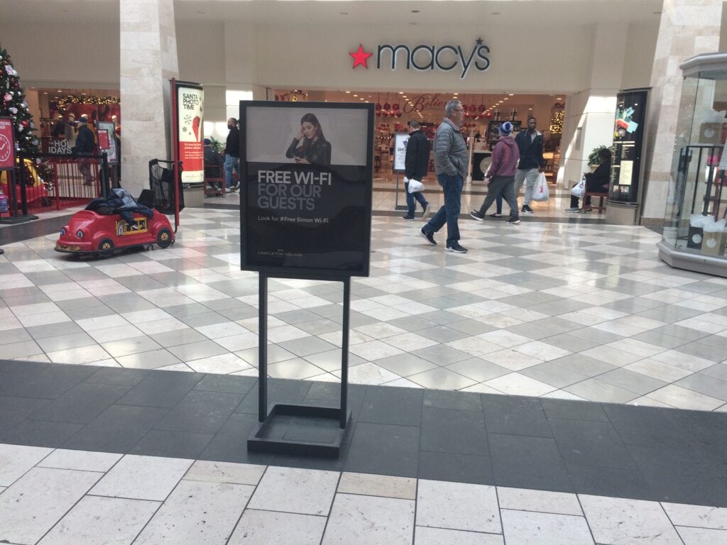Macy's store at Castleton Square mall in Indianapolis, Indiana