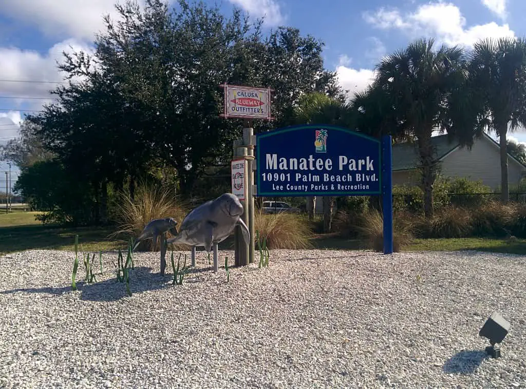Manatee Park, Best tourist attractions in Fort Myers
