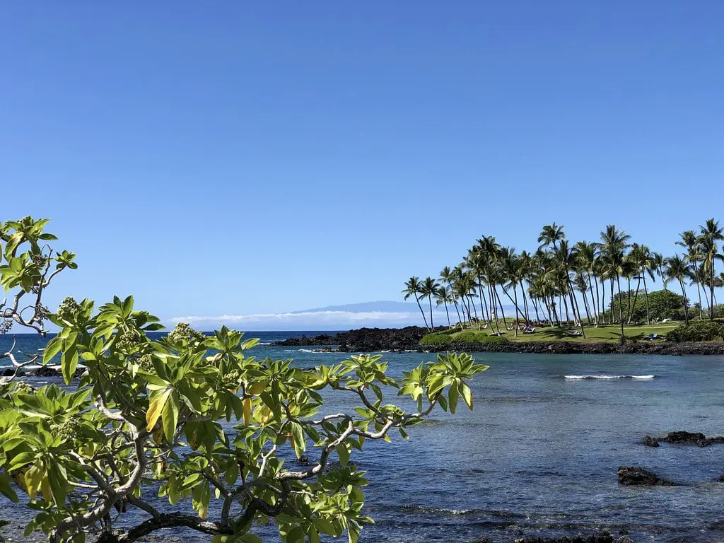 Maui from the Big Island of Hawaii