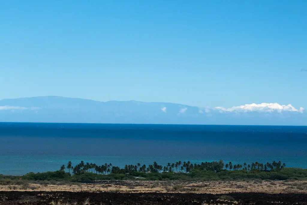 Maui from the Big Island