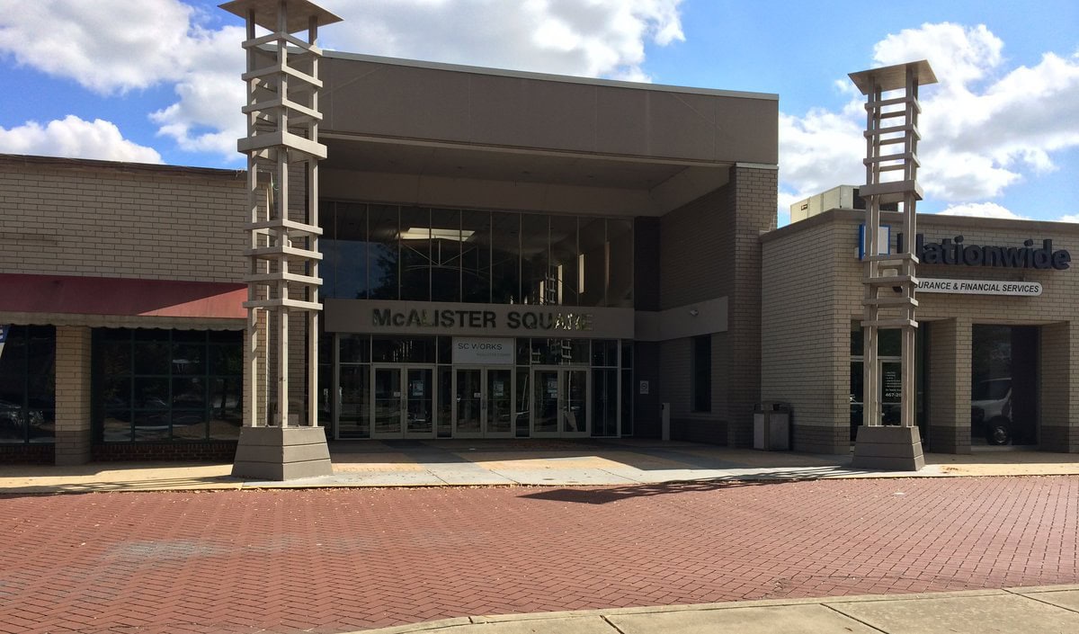 McAlister Square in Greenville, SC: What’s Left of This Lost Mall?