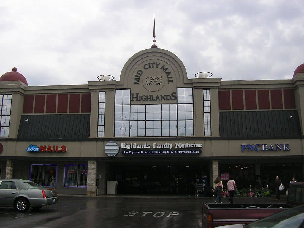 Mid-City Mall in Louisville, Kentucky 