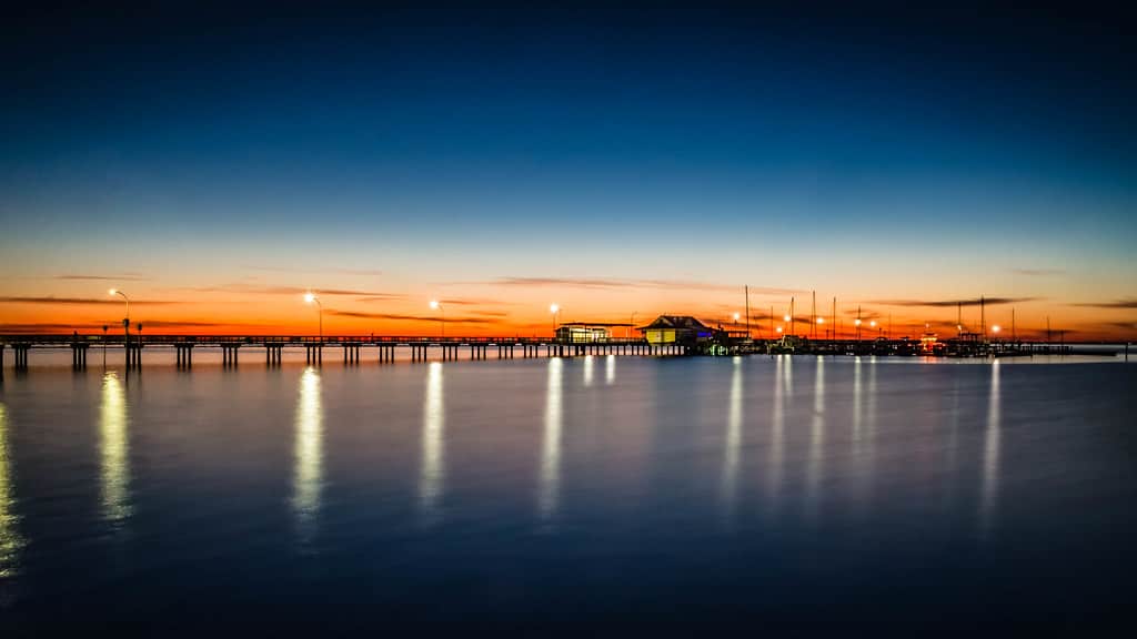 Best places to visit in Fairhope Mobile Bay at Fairhope Pier