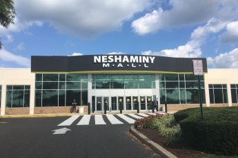 Neshaminy Mall entrance