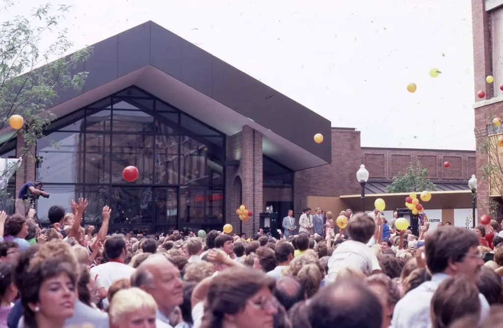 Original Wausau Center Mall Main Entrance
