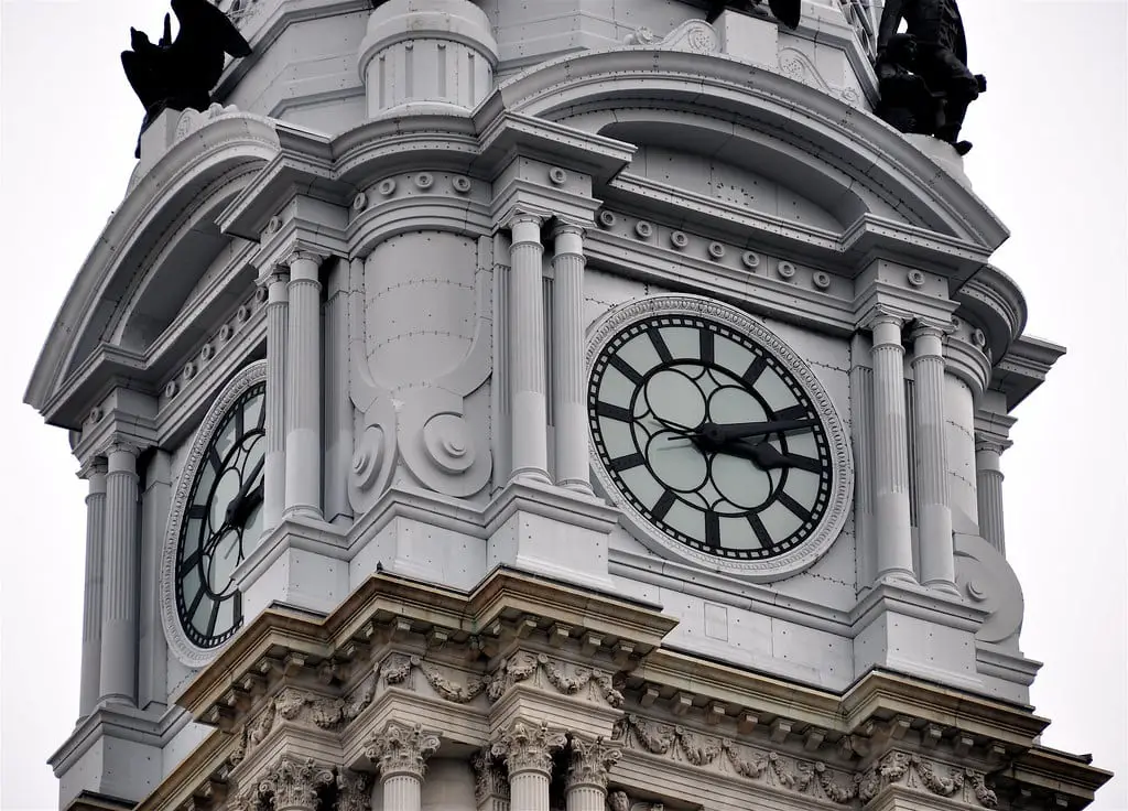 Philadelphia City Hall Clock