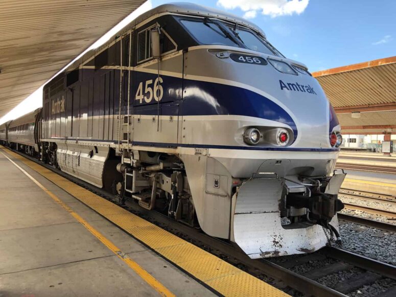 New York to Boston train