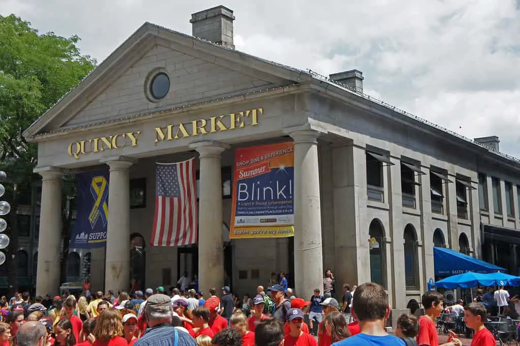 Quincy Market Boston Mass