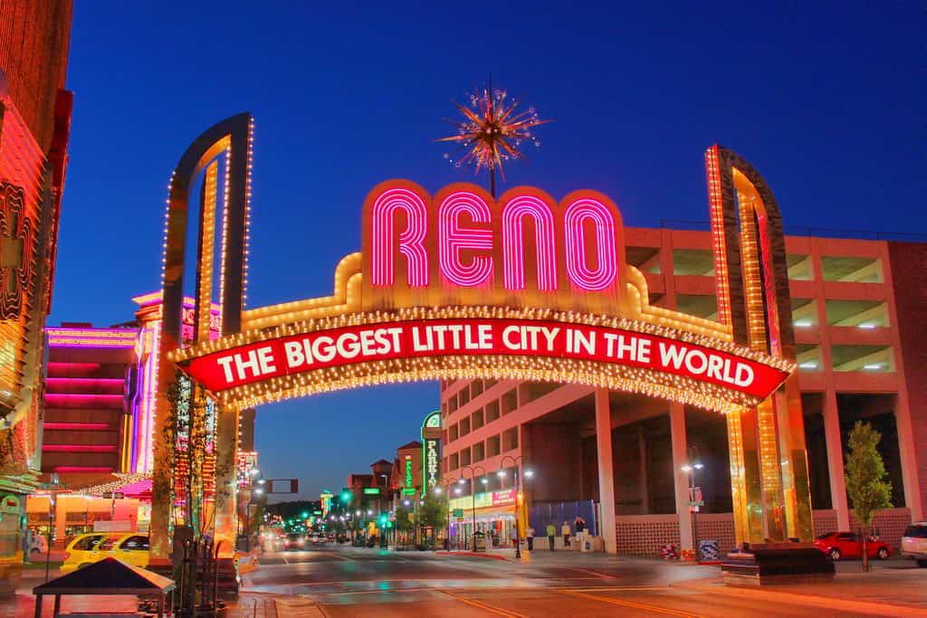 Reno - Biggest Little City Main Street Arch Sign