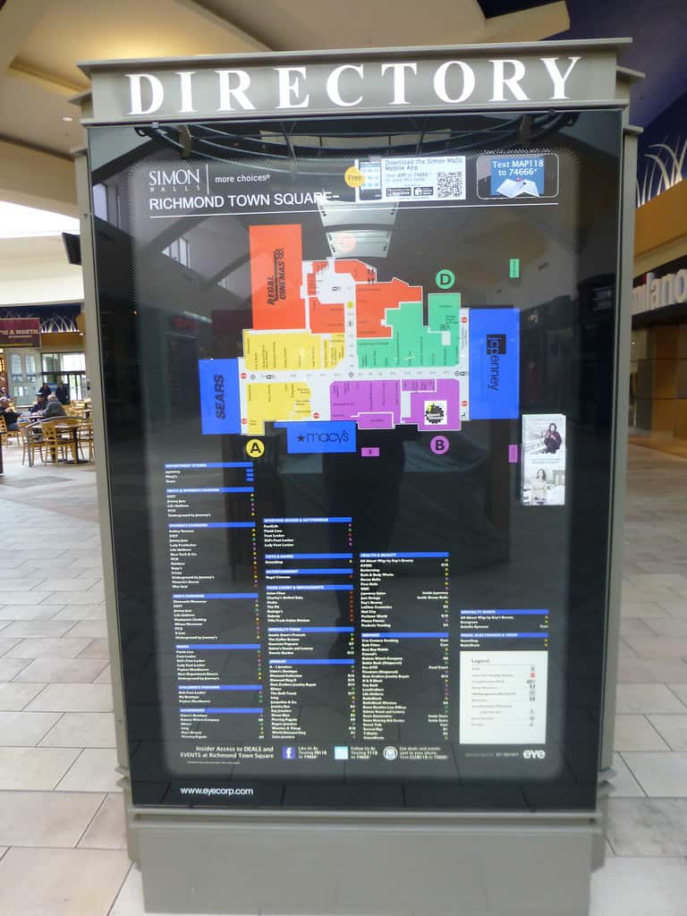Richmond Town Square Directory