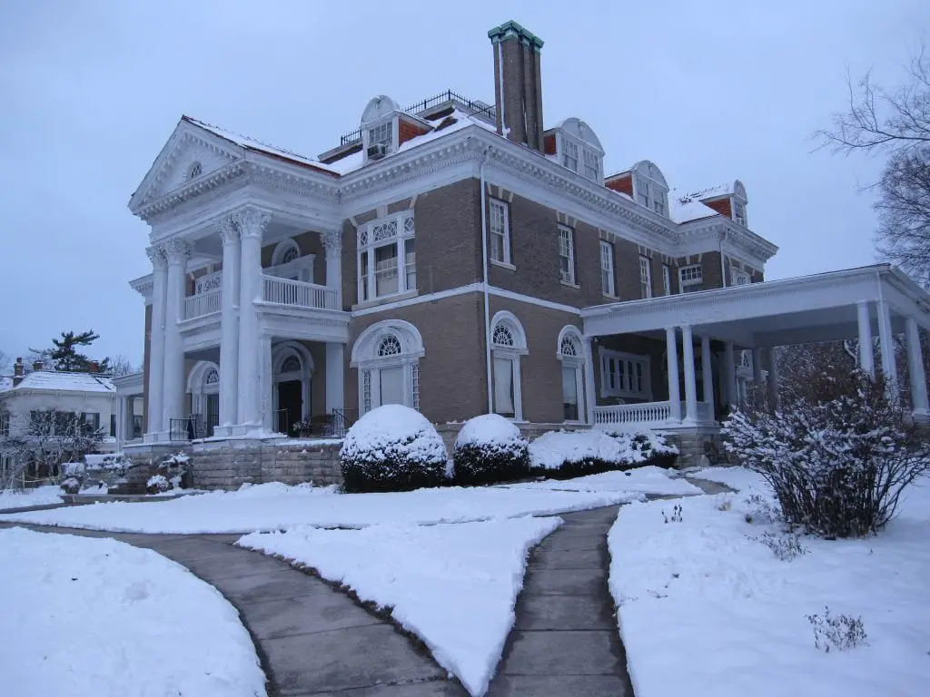 Rockcliffe Mansion - Exterior - Winter