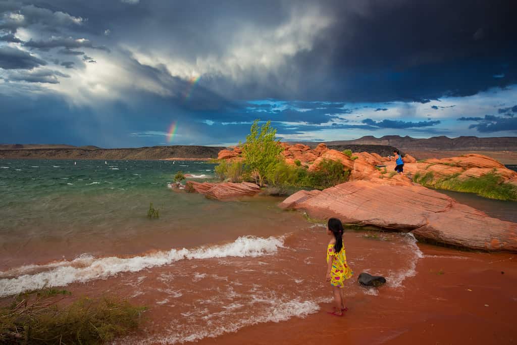 Places to go in Hurricane Sand Hollow State Park, Utah