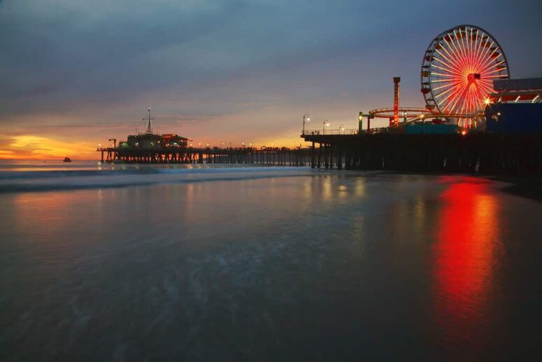 Santa Monica Pier - Where to go in Los Angeles, California